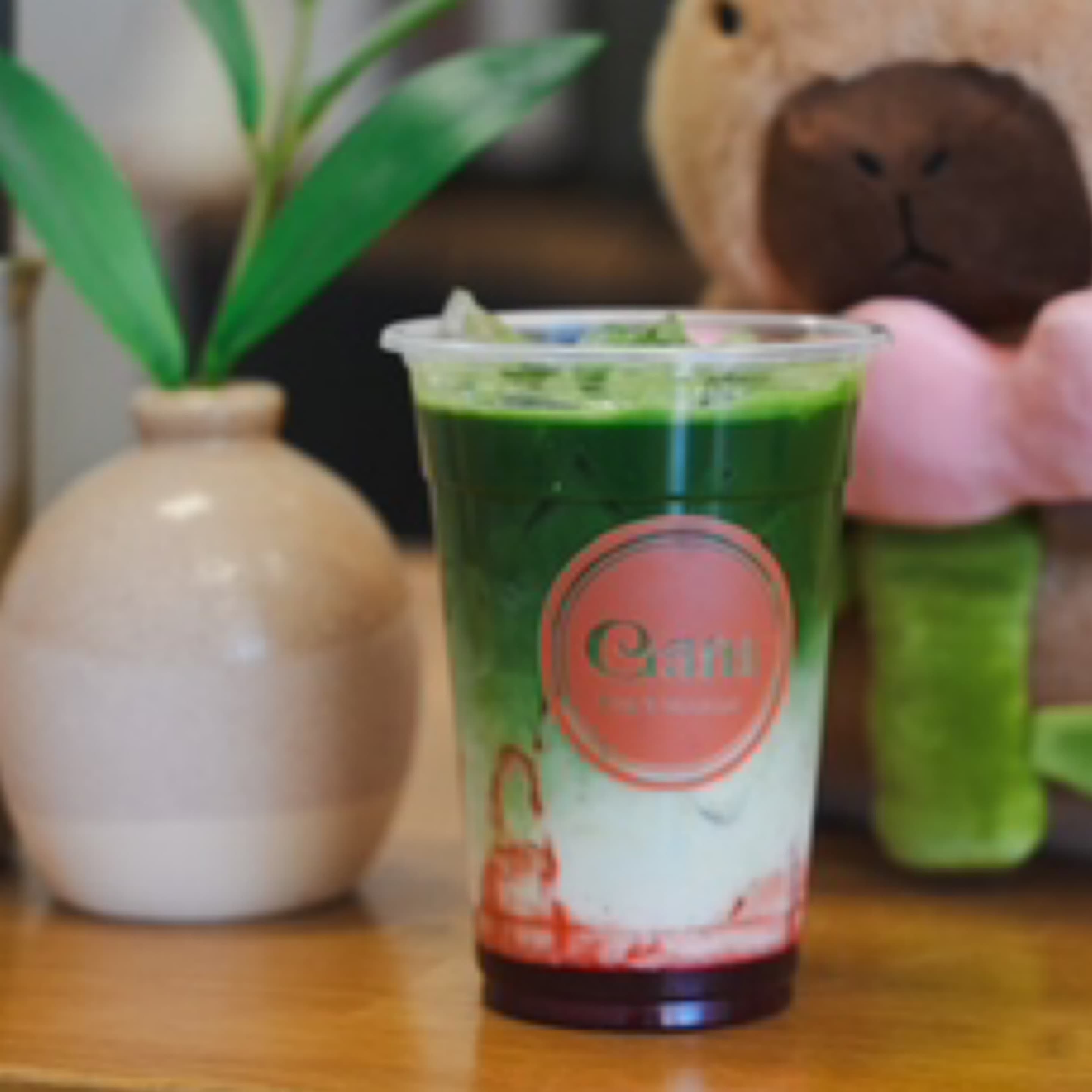 Matcha Strawberry Oat